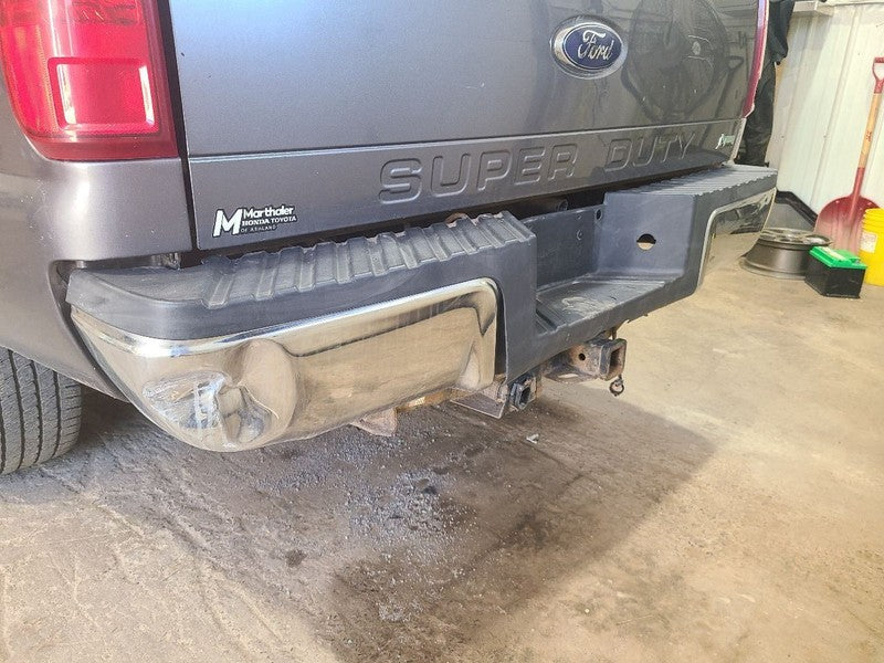Rear Bumper Chrome Without Park Assist Fits 08-16 FORD F250SD PICKUP 6