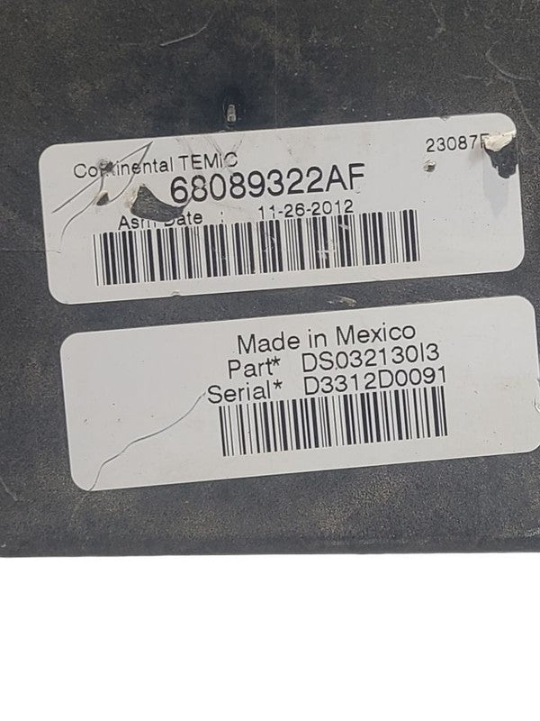Chassis ECM Multifunction Fits 12 DODGE 2500 PICKUP 671450