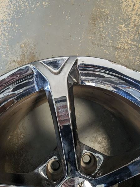Wheel 19x10 Rear 5 Spoke Chrome Opt QX3 Fits 11-13 CORVETTE 583321