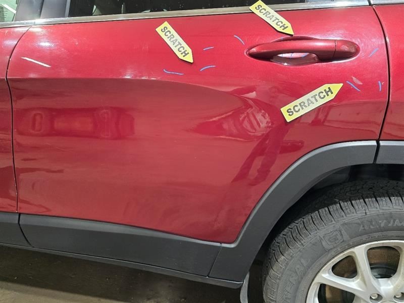 Driver Left Rear Side Door Privacy Tint Glass Fits 14-20 CHEROKEE 6071