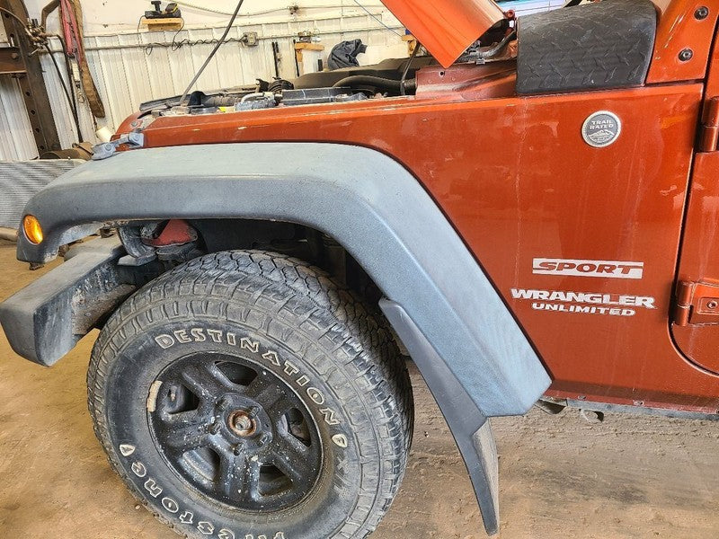 Driver Fender VIN W 6th Digit Jk Body Fits 07-18 WRANGLER 674297