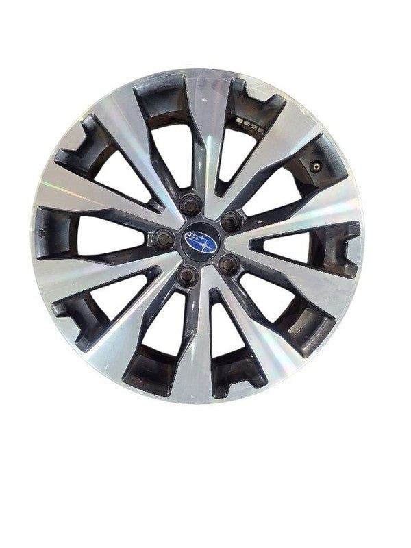 Wheel 18x7 Alloy Wagon Black Inlay Fits 15-17 LEGACY 653838