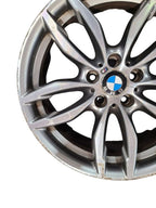 Wheel 19x9-1/2 Alloy Rear 5 Double Spoke Fits 15-18 BMW X4 636794
