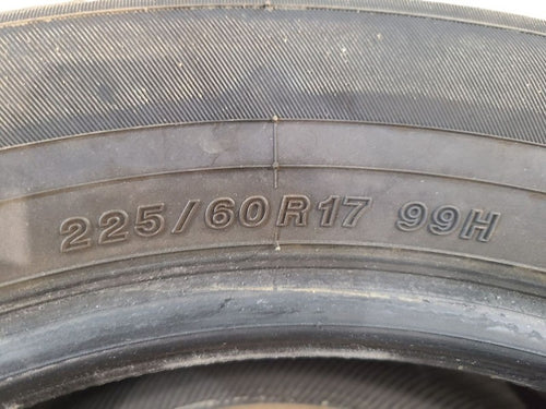 1 USED Tires  225 60 16 YOKOHAMA 90% 670085