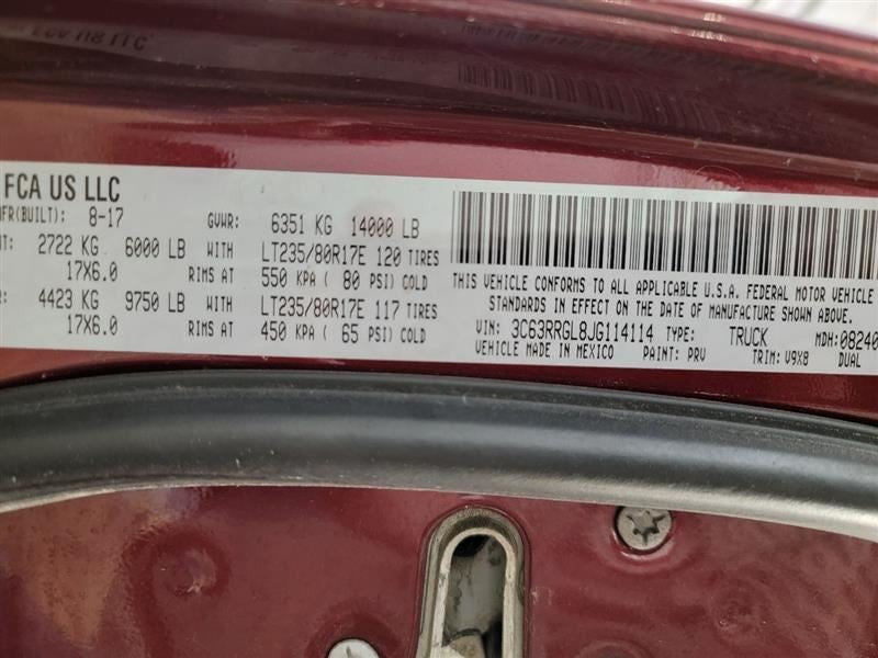 RAM3500   2018 Owners Manual 561674