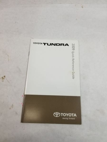 TUNDRA    2009 Owners Manual 501568