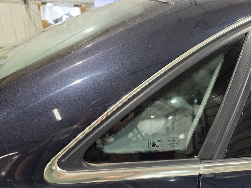 Passenger Quarter Glass Sedan Chrome Moulding Fits 09-16 AUDI A4 64492