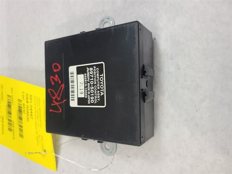 Chassis ECM Rear Seat Mounted ID 89710-50190 Fits 07-09 LEXUS LS460 60