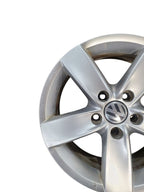 Wheel 5x112mm 16x6-1/2 Alloy 5 Spoke Navarra Opt CK4 Fits 11-14 JETTA 