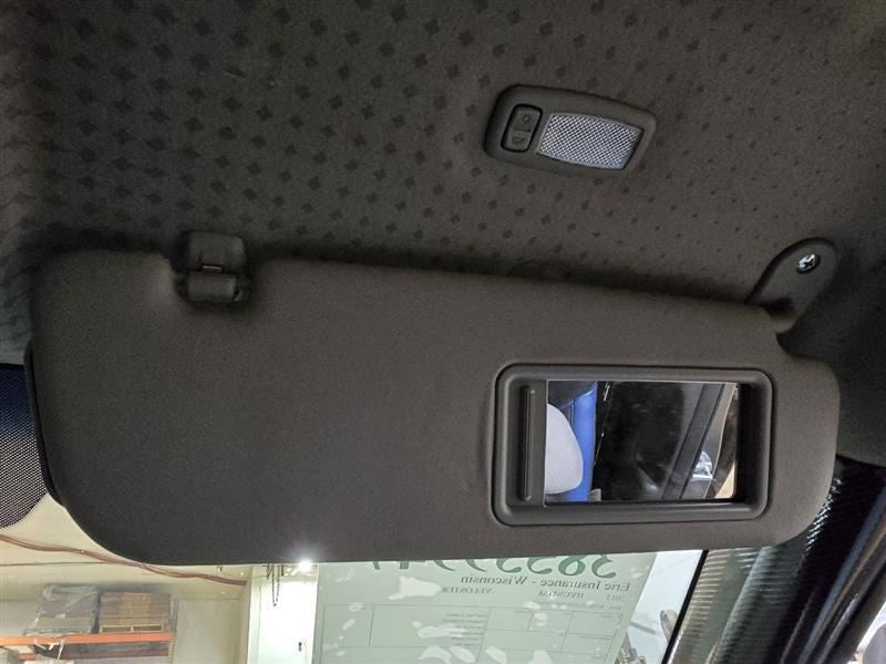 Passenger Sun Visor Without Illumination Metal Roof Fits 12-15 VELOSTE