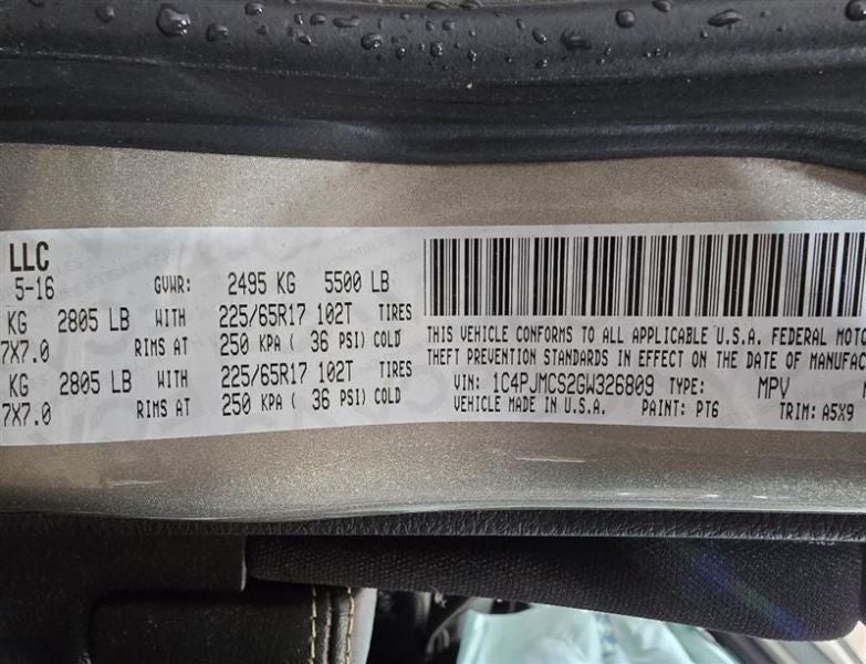 Passenger Chassis ECM Door Control Fits 14-20 CHEROKEE 600160 68111320