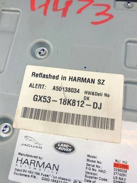 Audio Equipment Radio Receiver Fits 15-16 DISCOVERY SPORT 570238 GX531
