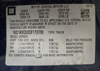 Passenger Rear Side Door Crew Cab Fits 07-14 SIERRA 2500 PICKUP 644085