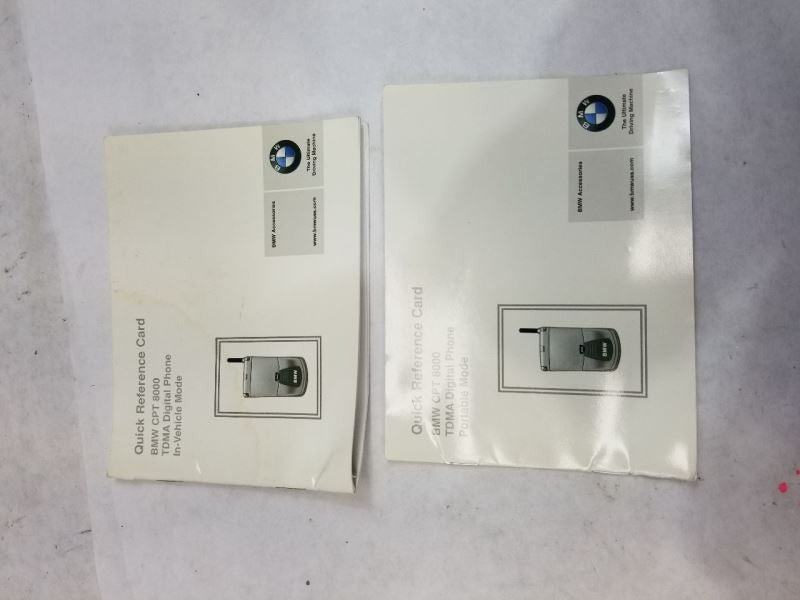 745I      2002 Owners Manual 544864