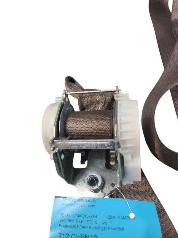 RAM2500   2010 Seat Belt Rear 646977