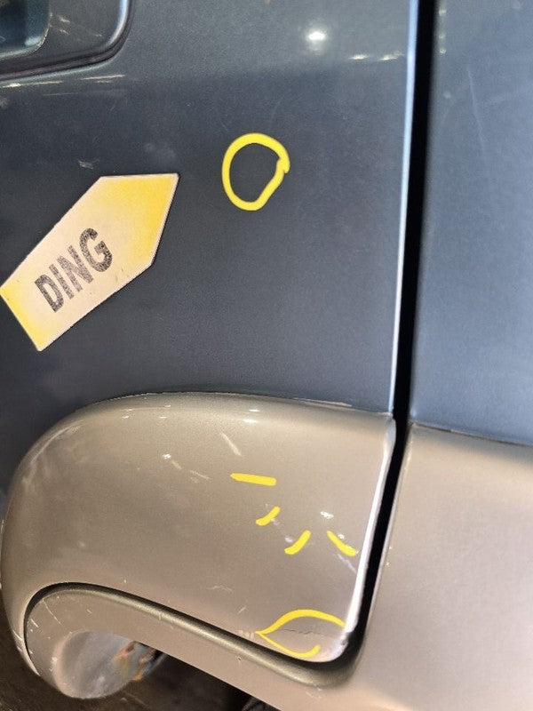 Driver Rear Side Door With Fender Flare Fits 98-02 ISUZU TROOPER 64669
