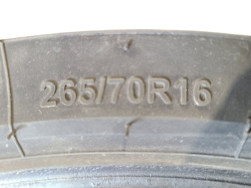 Set Of 4 Used Tires 265 70 16 ALL TERRAIN 75% 675606
