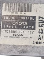 Engine ECM Electronic Control Module Right Hand Dash 4WD Fits 02 TACOM