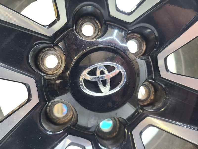 Wheel 17x7-1/2 Alloy 6 Spoke Machined And Black Fits 20-23 TACOMA 6773