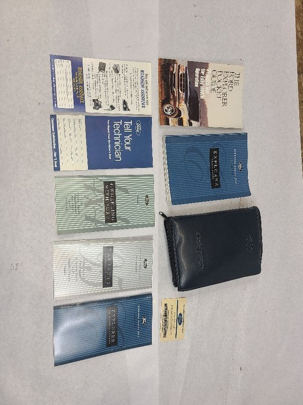 EXPLORER  1995 Owners Manual 606925