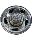 Wheel 16x6-1/2 Steel 8 Lug 5 Slot Chrome Fits 98-03 DODGE 1500 VAN 676