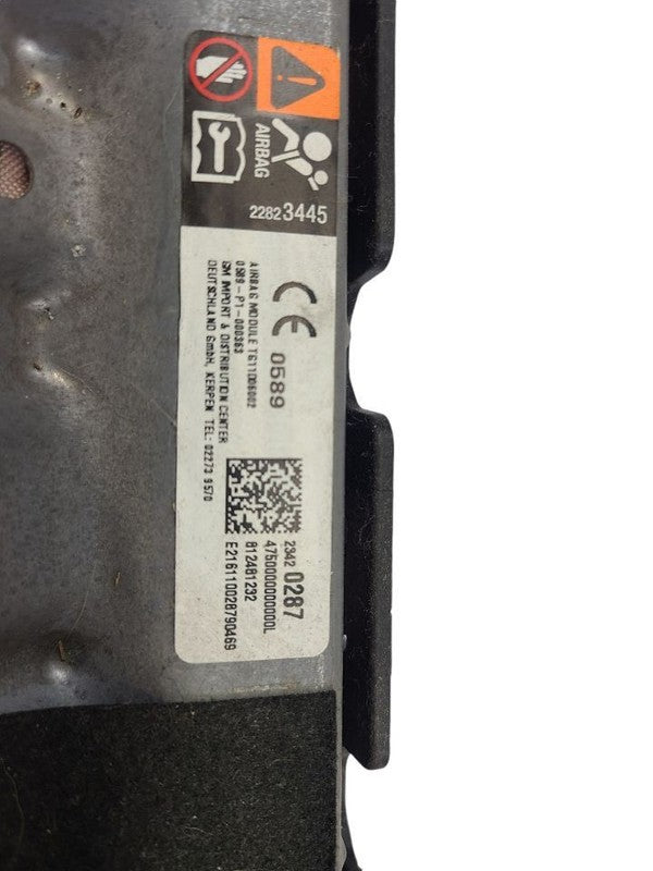 Driver Left Air Bag Driver Lower Dash Fits 16-20 MALIBU 602100