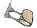 Passenger Side View Mirror Manual Dual Arms Fits 03-19 FORD E350 VAN 2