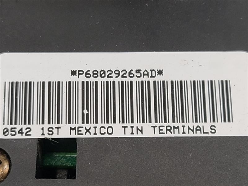 CHALLENGE 2012 Dash/Interior/Seat Switch 603858
