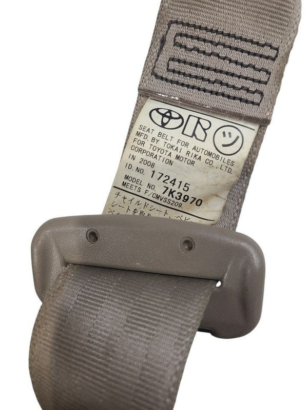 4 RUNNER  2008 Seat Belt Rear 661009
