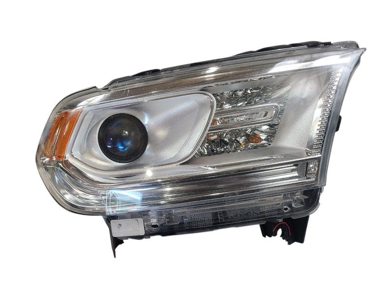 Passenger Headlight Halogen Chrome Bezel Fits 14-20 DURANGO 669135