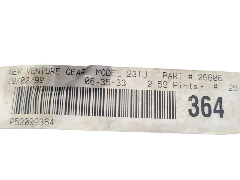 Transfer Case New Process 231 Command-trac Fits 94-00 CHEROKEE 672821