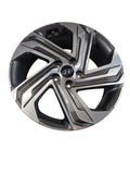 Wheel 18x7-1/2 Alloy 5 Spoke Black Inlay Fits 21-23 SANTA FE 667987