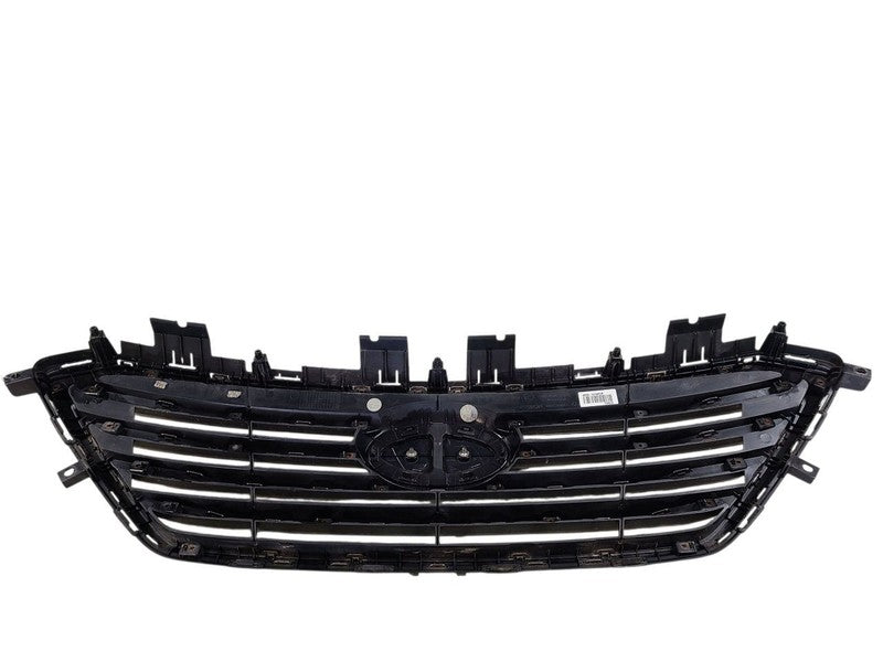 Grille Center Upper 4 Bars Chrome Fits 15-17 SONATA 647406
