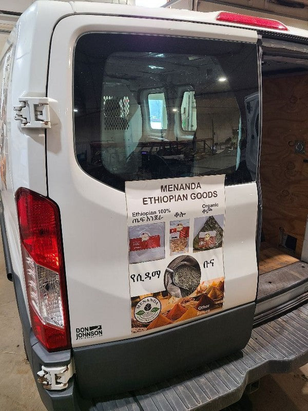 Driver Rear Back Door Low Roof With Window Fits 15-20 TRANSIT 150 6617