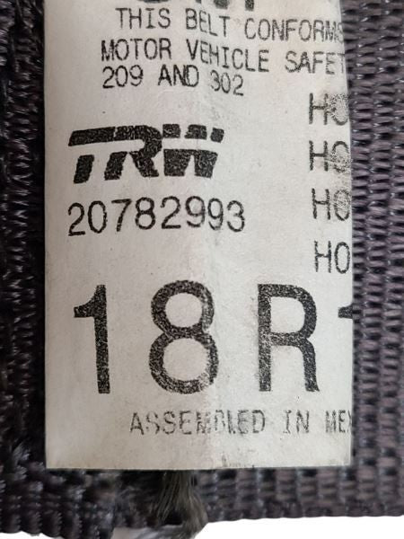 SIERRA250 2012 Seat Belt Rear 600935