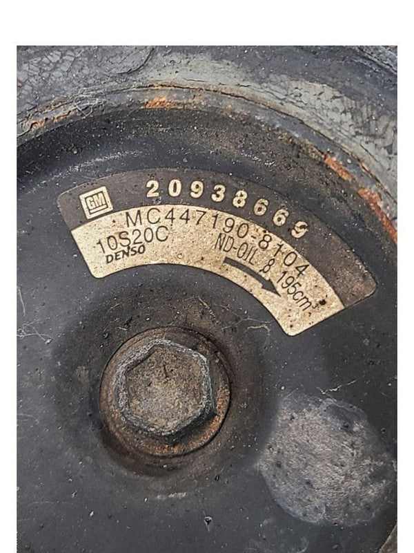 AC Compressor Fits 07-12 ACADIA 611407