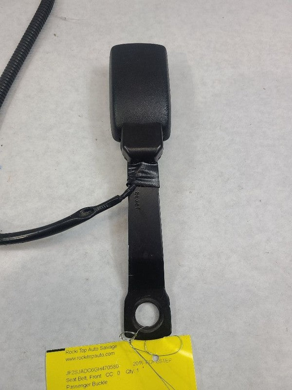 Seat Belt Front Passenger Buckle Fits 14-18 FORESTER 607272
