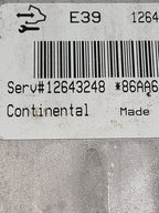 Engine ECM Electronic Control Module VIN W 4th Digit Fits 12-16 IMPALA