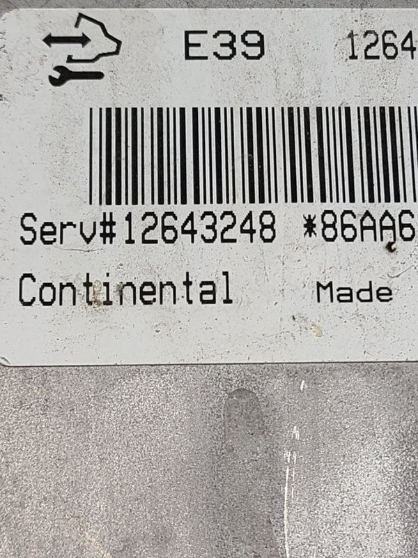 Engine ECM Electronic Control Module VIN W 4th Digit Fits 12-16 IMPALA