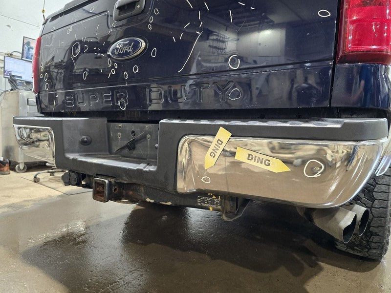 Rear Bumper Chrome Without Park Assist Fits 08-16 FORD F250SD PICKUP 6