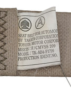 GX470     2003 Seat Belt Rear 606597