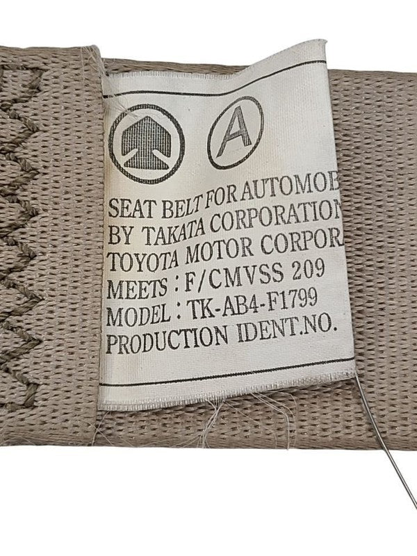 GX470     2003 Seat Belt Rear 606597