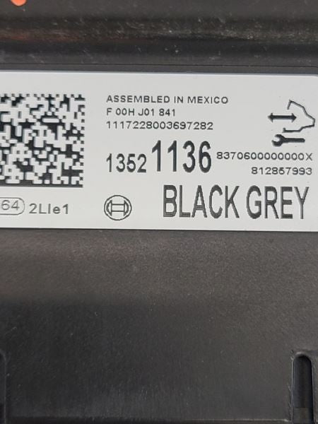Chassis ECM Driver Park Assist ID 13521136 Fits 18 MALIBU 599500