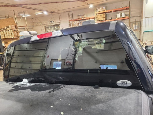 Back Glass Fixed Dark Gray Tint Fits 21-25 FORD F150 PICKUP 655341