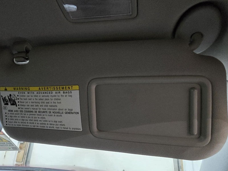 Passenger Sun Visor Illuminated Fits 11-13 LEXUS CT200H 621298