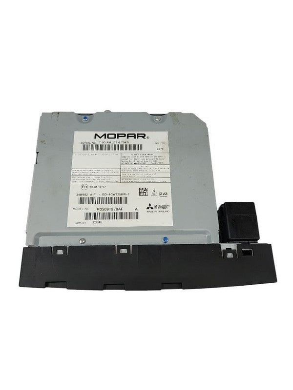 Info-GPS-TV Screen DVD Player Dash Mounted Fits 17 PACIFICA 605793