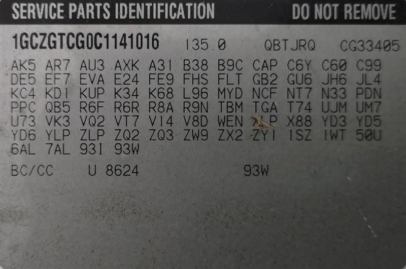 Starter Motor Fits 09-15 EXPRESS 2500 VAN 211580