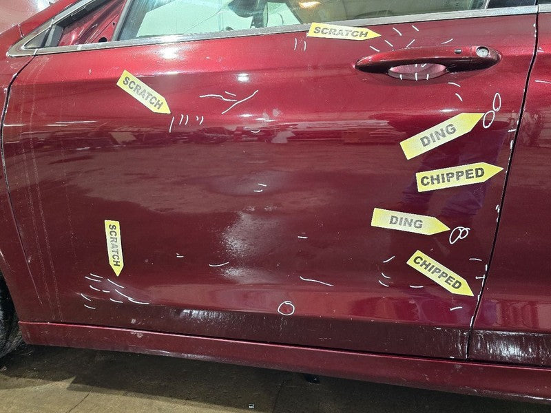 Driver Front Door Electric Sedan Tempered Glass Fits 15-17 200 619390