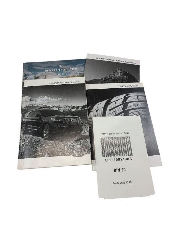EXPLORER  2020 Owners Manual 629652
