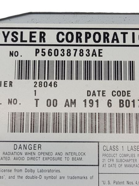 Info-GPS-TV Screen Player Entertainment Fits 06-07 COMMANDER 578791